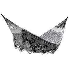 Vivere Authentic Brazilian Cotton Hammock, Outdoor Hanging Daybed, Luxo