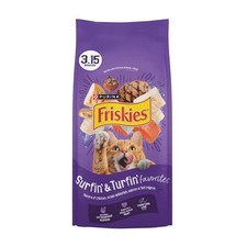 Dry Cat Food Flavors of Chicken, Whitefish, Salmon and Filet Mignon, 3.15 lb Bag 2.40 per gallon