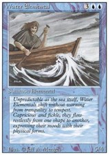 Water Elemental - Light Play MTG Revised