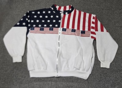 Vintage Proud To Be An American Pullover Large
