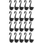 20 teile swan geformte teesieer tee infuser mit langem griff neck kreatives