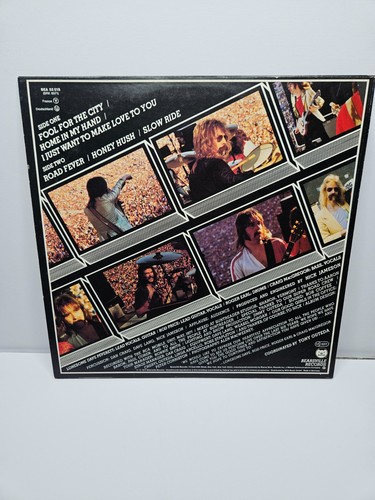 FOGHAT "LIVE" 1977 VINYL LP 12” Record ALBUM BEARSVILLE BRK 6971 - Foto 2 di 13