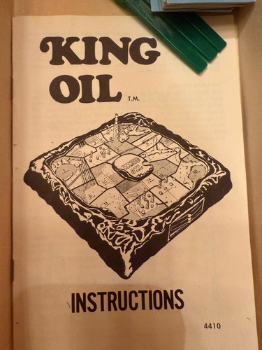 1974 King Oil Game by Milton Bradley Complete in Great Condition FREE SHIPPING - Bild 8 von 14