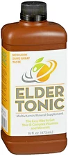 Elder Tonic Multivitamin Mineral Supplement Liquid 16oz  --