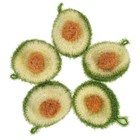 5 Pcs Dishcloths for Kitchen Cleaning Fruit Shaped Sponge Sponges