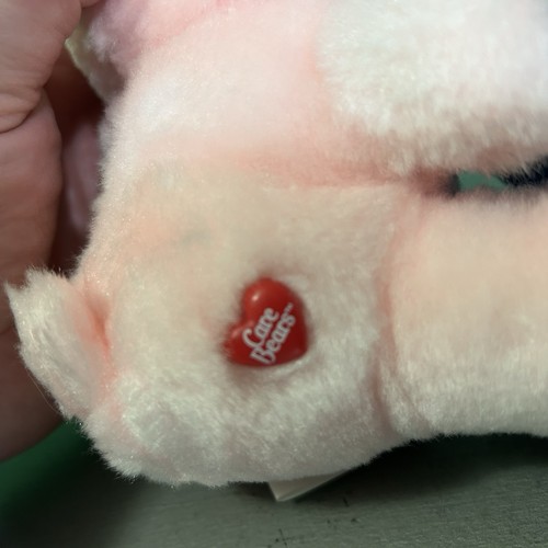 CHEER BEAR Vintage 1983 Care Bears 6" Plush Toy NWT Kenner American Greetings - Picture 7 of 13