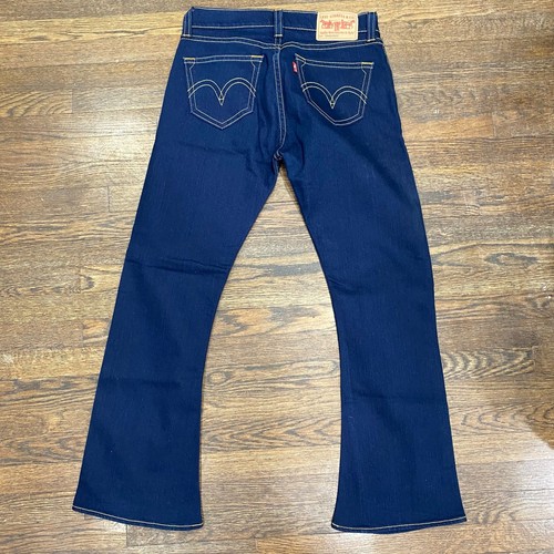 Levi’s Type 1 Tough Boot Jeans Size 12M Dark Wash Vintage 90s Style - Picture 2 of 14