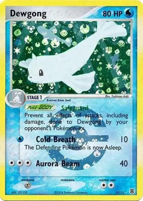 Dewgong - 3/112 - Pokemon Ex FireRed LeafGreen Reverse Holo NM
