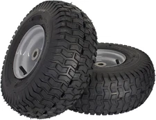 21436-2PK 15X6.00-6" Front Tire Assembly Replacement for Husqvarna Riding Mowers