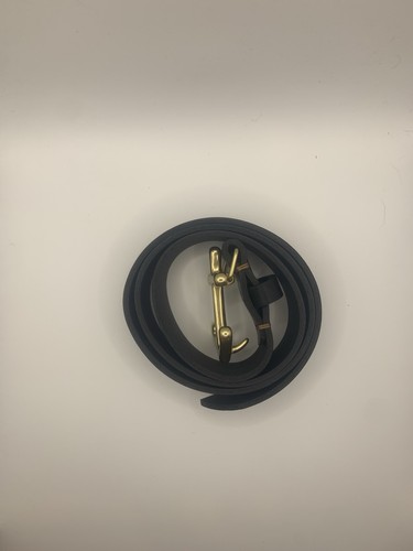 Bertie’s Of Bay Anker Gürtel Leder L 34-40inch Gold Hardware UVP 70 - Bild 2 von 9