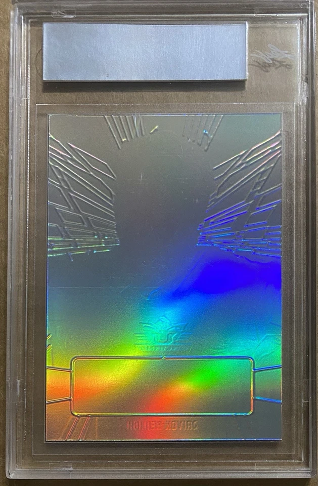 Jaivon Heiligh 2022 Leaf Valiant - Pre-Production Proof Red Prismatic Auto 1/1 - Image 2 of 2