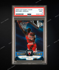 2004 UD Flight Team Holo-foil Insert #FT33 Michael Jordan PSA 9 Mint