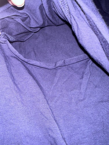 Zoxxxy Women’s Nursing Shirt NWT Blue Pull Up Access - Picture 4 of 7