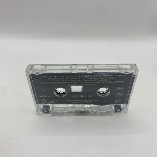 Who's the Man? Cassette Motion Picture Soundtrack Audio Tape USA Import - Picture 5 of 10