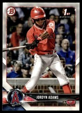 2018 Bowman Draft Jordyn Adams Los Angeles Angels #BD-88