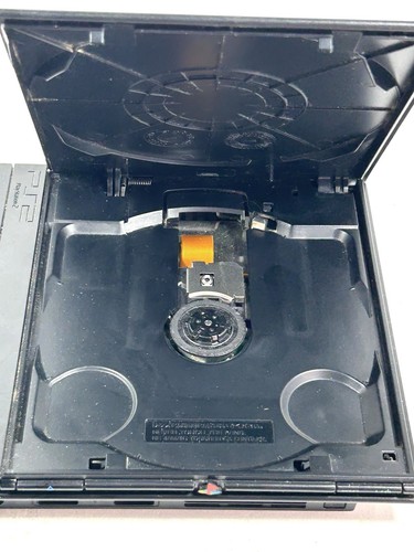 Sony PlayStation 2 PS2 Slim Schwarz Konsole System SCPH-77001 Bundle • Nur Teile - Bild 6 von 9