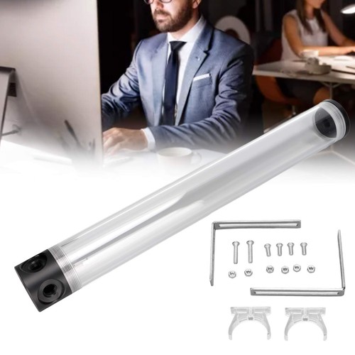 Water Cooling Reservoir Fully Open Acrylic Cylinder Four Holes G1/4in Thread PS - Picture 4 of 12