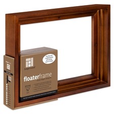 Floaterframe Readymade Frame for Flat and 7/8" Deep Wood Panel and Canvas Art...