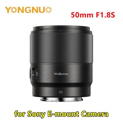 YONGNUO 50mm F1.8S DF Auto Focus Full Frame Prime Lens for Sony E-mount Camera