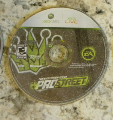 Need For Speed Pro Street (Microsoft Xbox 360)UNTRACKED Disc Only Tested Working