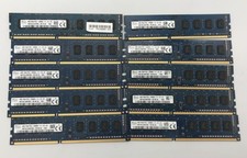 LOT OF 10 SK HYNIX 4GB 1RX8 PC3-12800U HMT451U6AFR8C-PB UDIMM FREE SHIPING 