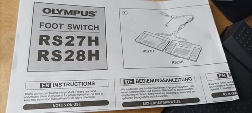 Olympus USB Fußschalter, RS28H - Bild 6 von 11