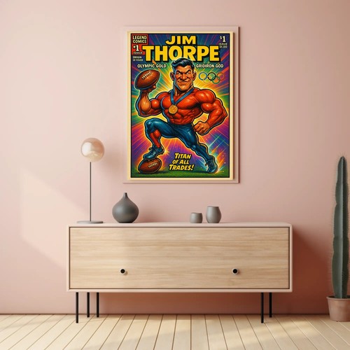 Jim Thorpe - Legend Comics Issue #1 Poster - Picture 3 of 12