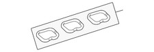 Genuine GM Upper Intake Manifold Gasket 12700744