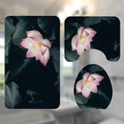  2 Pieces Badezimmer Matten Set Badematte Waschbar Toilettenbodenmatte