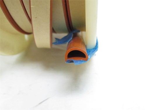 236063 Old-Stock; Vanguard 6425-GE-D60-MCM-RED-PSA-SPL-20 Door Seal 3/8" x 1/4" - Picture 4 of 4