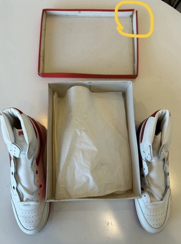 PONY MVP Hi Top 6072 Basketball NEW Sz 10.5 & 11.5 w/orig Box (MISMATCHED SIZES) - Picture 16 of 24