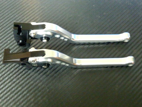 Triumph Trident 660 2021-2025 Largo Plata Freno + Maneta de Embrague Set Road - Imagen 3 de 11