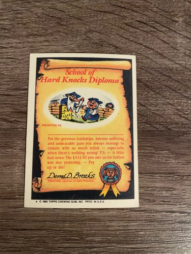 1985 Garbage Pail Kids Series 2 U-Pick - Picture 23 of 77