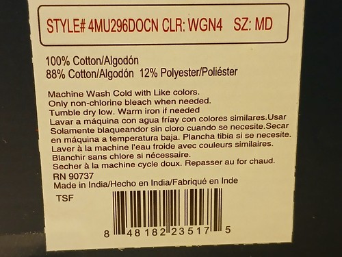 4 Men's Dockers Crew Neck T-Shirts Lightweight Wht Gray Black Med 38-40 Cot-Poly - Picture 18 of 18