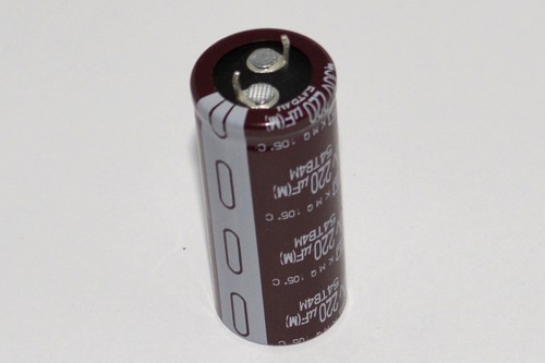 Capacitor Nippon KMM 220uF 450V 105C Radial Capacitor - USA Seller - Picture 2 of 4