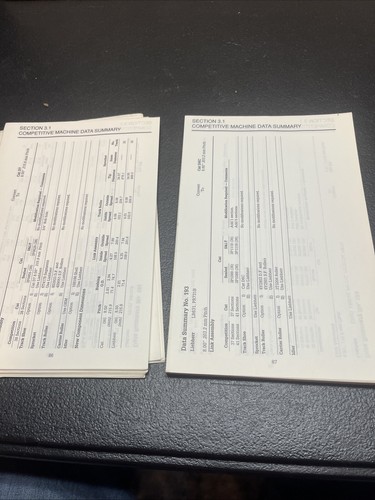 CAT Caterpillar Undercarriage Conversion Guide 1990 - Unbound Book - Very Rare - Picture 6 of 10