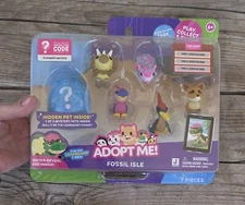 Adopt Me! Fossil Isle Mini Figure 6-Pack Toys Kids Gift Toy Present