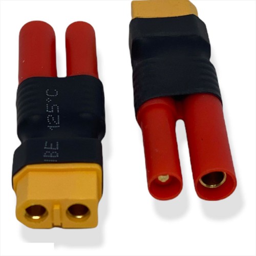 NZH RC XT60 FEMALE to HXT4.0 Conversion Adapter (1 PC) # NZ-XT60F2HXT4.0 - Imagen 2 de 2