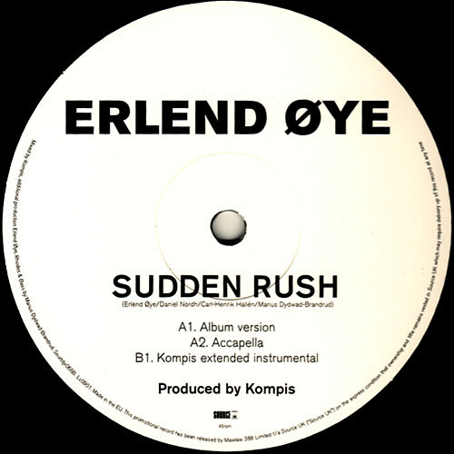 Erlend Øye - Sudden Rush (12") - Bild 2 von 2