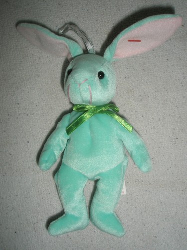 3 EASTER Basket Beanies Ewey lamb Hippity & Floppity bunnys 2002 - Picture 2 of 21