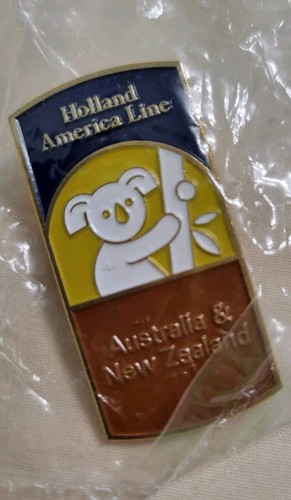 Holland America Cruise Line AUSTRALIA & NEW ZEALAND Souvenir Lapel Pin New