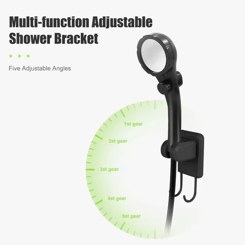 Portable Camping Shower Kit Outdoor Rechargeable Shower Pump Accessories - Picture 10 of 15