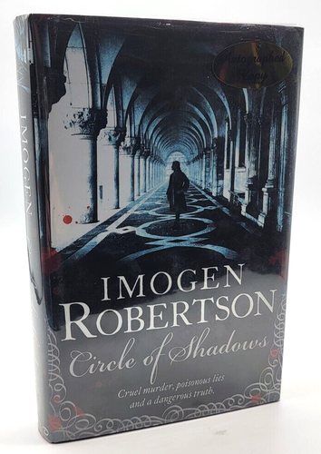 CIRCLE OF SHADOWS Imogen Robertson SIGNED Hardcover DJ 1st UK Edition First Prnt - Imagen 1 de 9