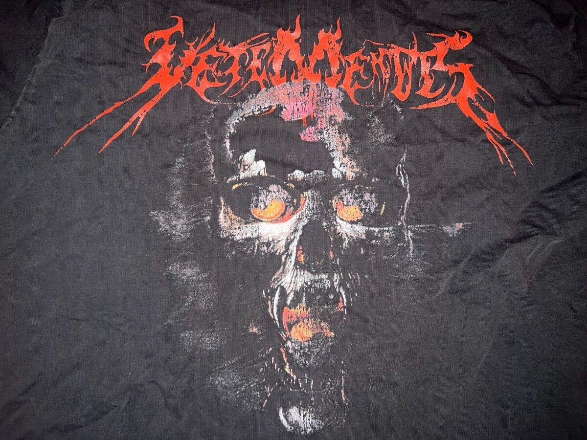 VETEMENTS - Skull Heavy Metal Logo T Shirt - Mens Pour Homme VETEMENTS - Skull Heavy Metal Logo T Shirt - Mens Pour Homme