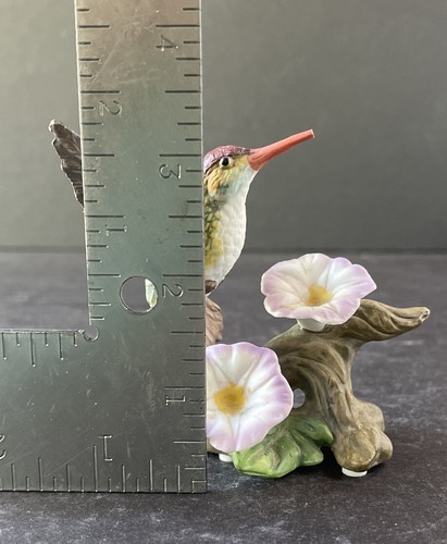 Porcelain Hummingbird With Flowers And Branches 3.5” ***SEE DESCRIPTION*** - Picture 12 of 15