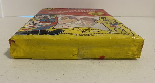 Vintage Walt Disney’s 40 Mickey Mouse & Friends Valentines Day Cards New sealed - Picture 9 of 9