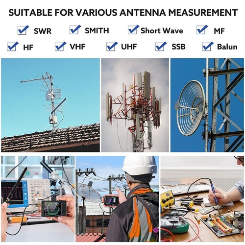 100kHz-960MHz MF/HF/VHF UHF Signal Generator TinySA Spectrum Frequency Analyzer - Bild 6 von 11