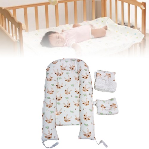 Baby Nest Bed Crib Newborn Baby Nest Cot Crib Infant Portable Cotton Crib Travel - Picture 5 of 15