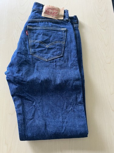 Levi's Blue Denim Men's Jeans Button Fly Made in Mexico 33x30 - Picture 6 of 14