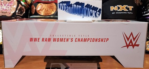 jakks Pacific Collectible Title WWE Raw Women's Championship Replica Belt NEW - Picture 5 of 13